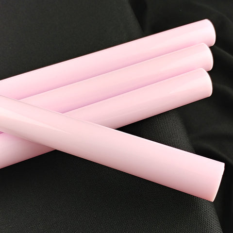 Chinese Milky Pink Tubing 25 x 4mm - 4ft