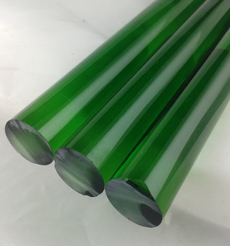25 MM Chinese Transparent Green Rod