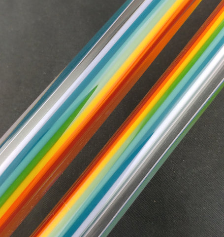 Clear Rainbow Line Tubing – American Glass Roots