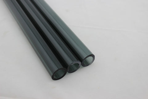 16 x 2 MM Chinese Transparent Black Tubing