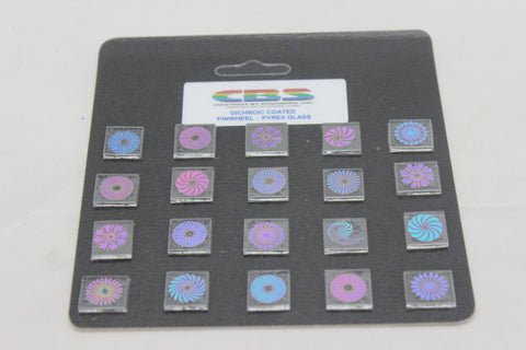 Dichroic Coated Pinwheel Small Pack