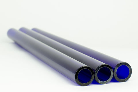 Chinese Brilliant Blue 25 x 4 MM Tubing Long