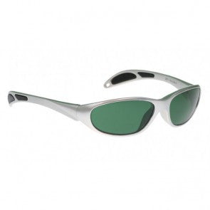 Model 208 (Silver) Plastic Glassworking Safety Glasses, #GB-P2-208-S